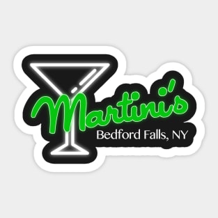 Martini's Bar Sticker